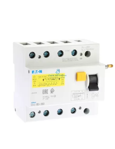 Eaton Fbhmv-80/4/003 Differentialblock 80a 4p 0,03